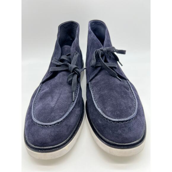 Vince Wayde Suede Chukka Boot Coastal Navy Men\'s Size 9.5M.